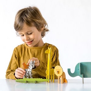 3D Puzle safari-Petit Collage