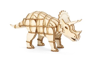 Triceratops 3D Drvene Puzle