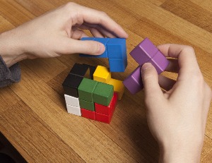 3 D drvene puzle-kocka