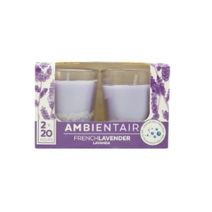  Classic -set mirisnih sveća - French Lavender-2 x 20h